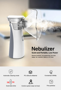 Nebulizador Inalador Portátil Saúde em Casa