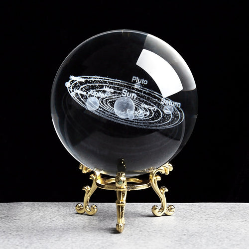 Sistema Solar Miniaturas Planetas 3D Modelo  Decoração Para Casa