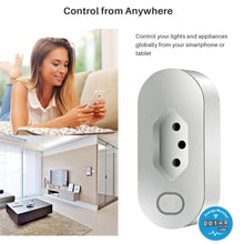 Carregar imagem no visualizador da galeria, Brasil Smart WIFI Socket BR Tomada sem fio Tuya Smart Timing Plug Monitor de energia 16A para Alexa Google Home IFTTT Frete grátis