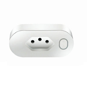 Brasil Smart WIFI Socket BR Tomada sem fio Tuya Smart Timing Plug Monitor de energia 16A para Alexa Google Home IFTTT Frete grátis