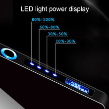 Carregar imagem no visualizador da galeria, Isqueiro Eletrônico Recarregável À Prova de Vento Duplo arco Com Display Led de Energia