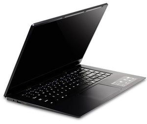 Computador portátil ultrafino de 15,6 "Intel E8000 / Z8350 Quad Core 4G + SSD de 64G 2.4G / 5G WiFi Bluetooth HDMI