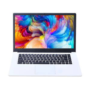Computador portátil ultrafino de 15,6 "Intel E8000 / Z8350 Quad Core 4G + SSD de 64G 2.4G / 5G WiFi Bluetooth HDMI