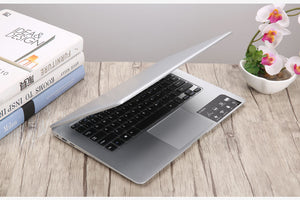 Computador portátil ultrafino de 15,6 "Intel E8000 / Z8350 Quad Core 4G + SSD de 64G 2.4G / 5G WiFi Bluetooth HDMI