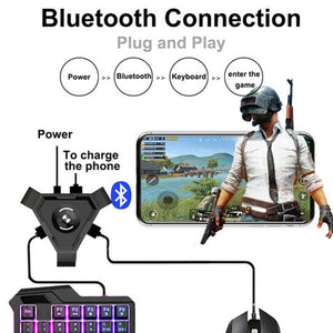 Teclado e Mouse Para Telefone Androide e IOS