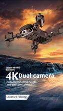 Carregar imagem no visualizador da galeria, Drone Câmera 4K de Grande Angular HD 1080 P WiFi