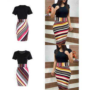Vestido Elegante Escritório de Negócios Formal das Mulheres