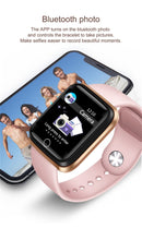 Carregar imagem no visualizador da galeria, Relógio inteligente feminino esportivo pulseira inteligente IP67 relógio à prova d&#39;água pedômetro monitor de frequência cardíaca LED tela colorida para Android ios