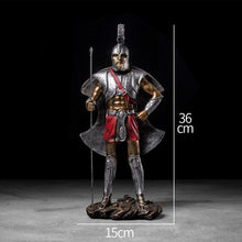 Carregar imagem no visualizador da galeria, Espartano Resina Artesanato Figurinhas Decoração de Casa