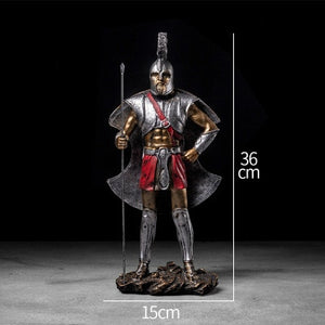 Espartano Resina Artesanato Figurinhas Decoração de Casa