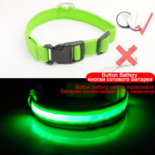 Carregar imagem no visualizador da galeria, Coleira de Cachorro LED Anti-Perdida / Evitar Acidente de Carro Para Cães Filhotes Carregamento USB