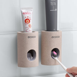Dispensador de Pasta de Dentes Automático à Prova de Poeira