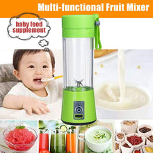 Carregar imagem no visualizador da galeria, Liquidificado  Eléctrico portáteis Garrafa Usb Mini Misturador de Frutas Extractor de Alimentos