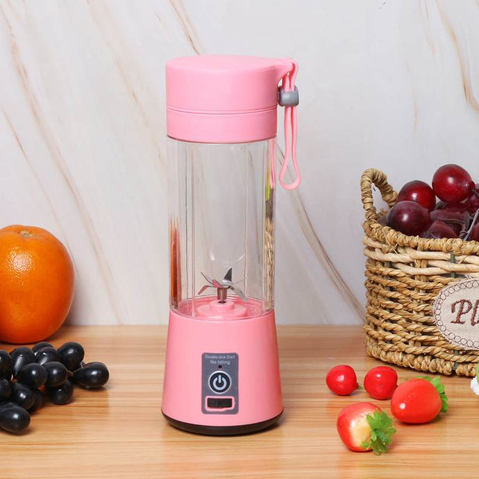 Liquidificado  Eléctrico portáteis Garrafa Usb Mini Misturador de Frutas Extractor de Alimentos