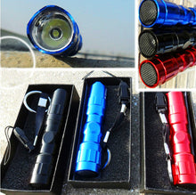 Carregar imagem no visualizador da galeria, Lanterna portátil Mini 2000LM LED Lanterna de bolso à prova d&#39;água de alta potência tática potente para lâmpada de caça Lanterna 206