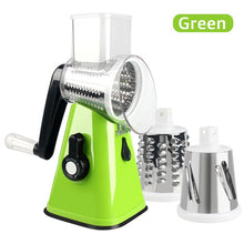 Carregar imagem no visualizador da galeria, Cortador manual de vegetais Fatiador Acessórios de cozinha Redondo multifuncional Rotate Mandoline Slicer Batata Queijo Gadgets Cozinha