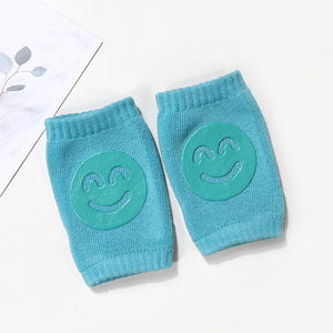 Crianças não escorregadias rastejando cotovelo bebês bebês Acessórios para bebês Smile joelheiras protetor de segurança joelheira aquecedor de pernas meninas meninos