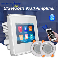 Carregar imagem no visualizador da galeria, Supere o áudio de fundo de música em amplificadores de parede TF / AUX IN Player de música, amplificador estéreo digital Bluetooth com alto-falantes