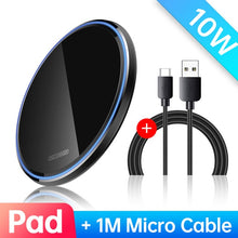Carregar imagem no visualizador da galeria, Carregador sem fio KUULAA 10W Qi para iPhone X / XS Max XR 8 Plus Bloco de carregamento sem fio com espelho para Samsung S9 S10 + Note 9 8